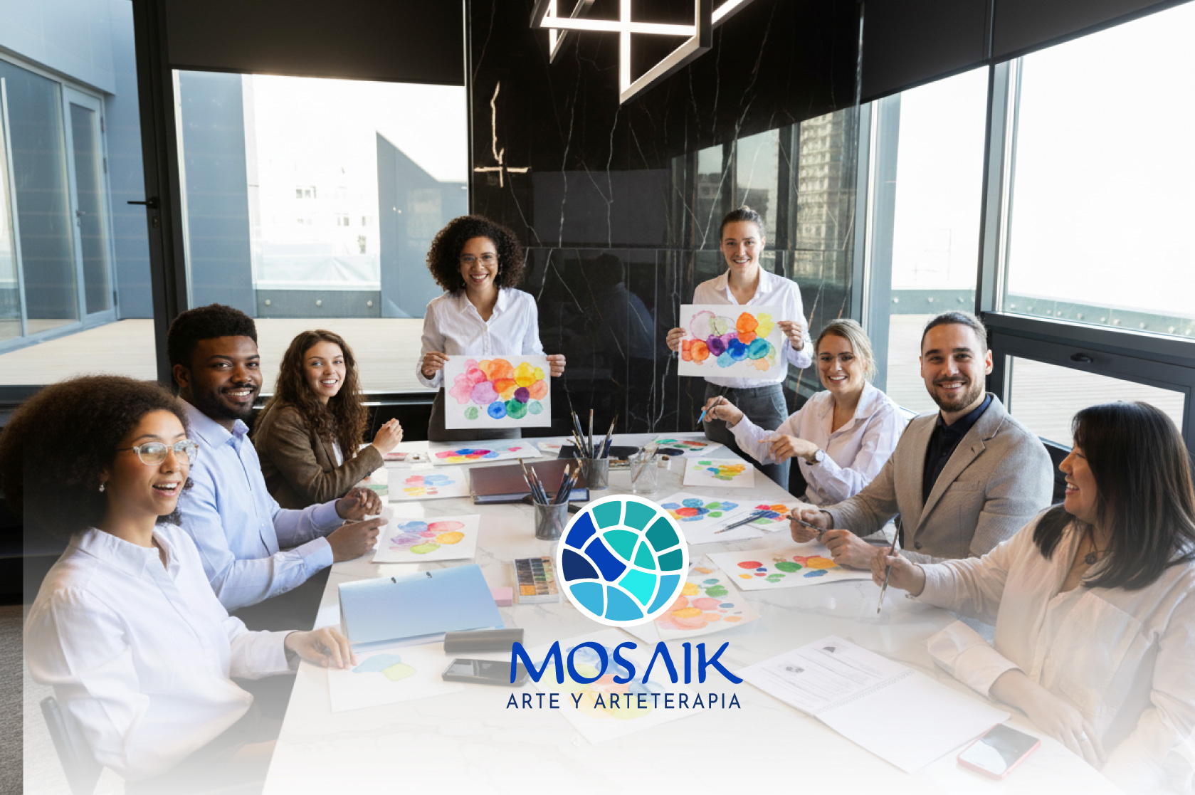 5 formas en que la arteterapia reduce el estrés laboral en equipos