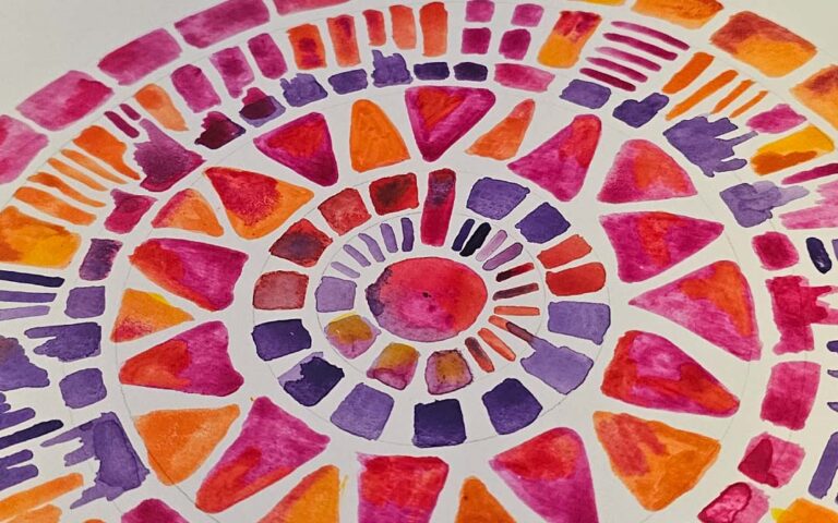 mandala mosaiko costarica