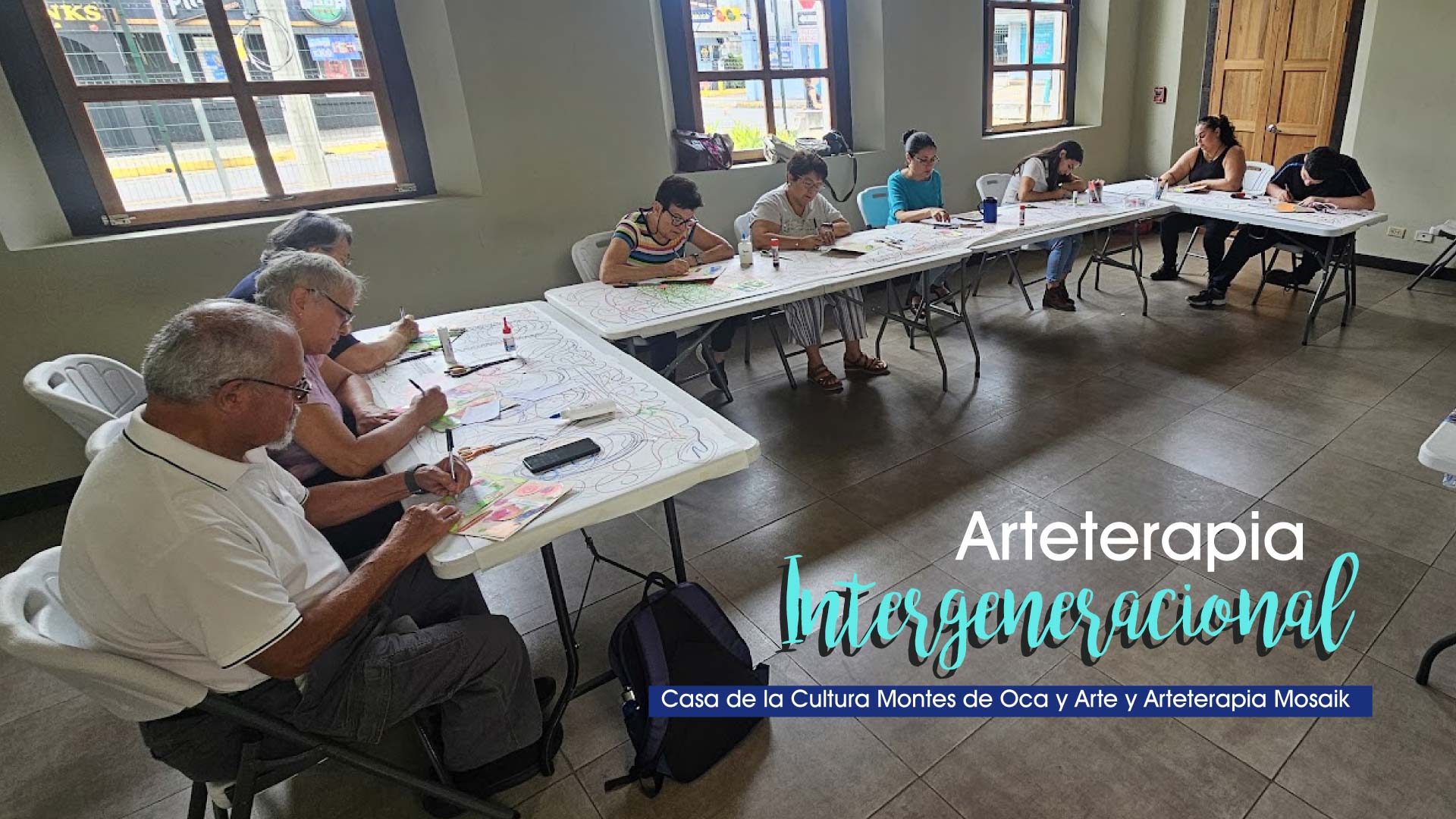 primer taller de arteterapia casadelacultura montesdeoca