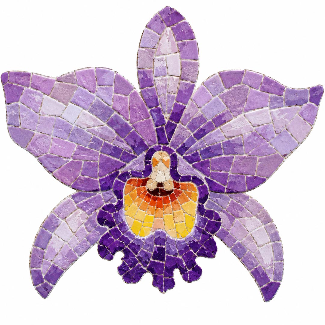 mosaico tallerdeorquidea costarica
