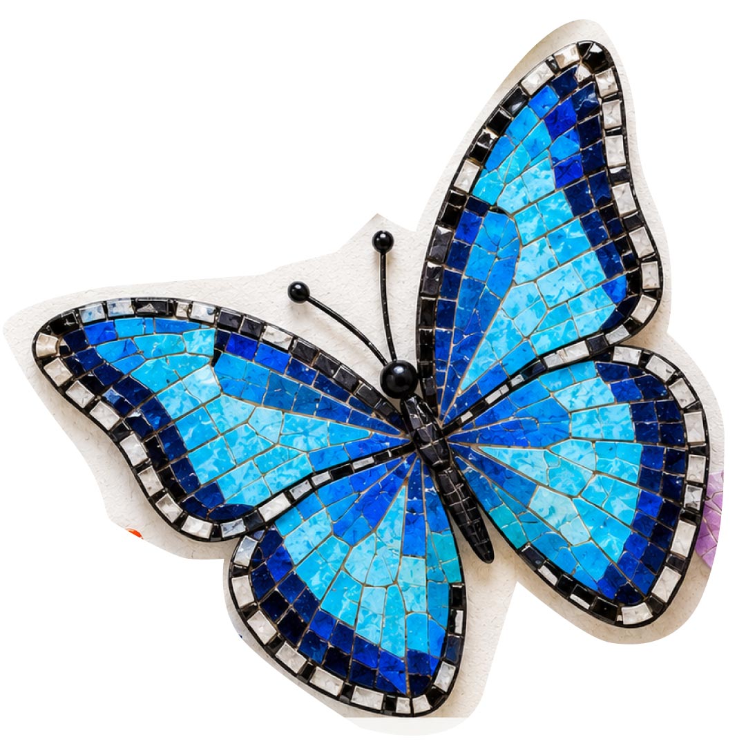 taller demosaiko mariposamorpho