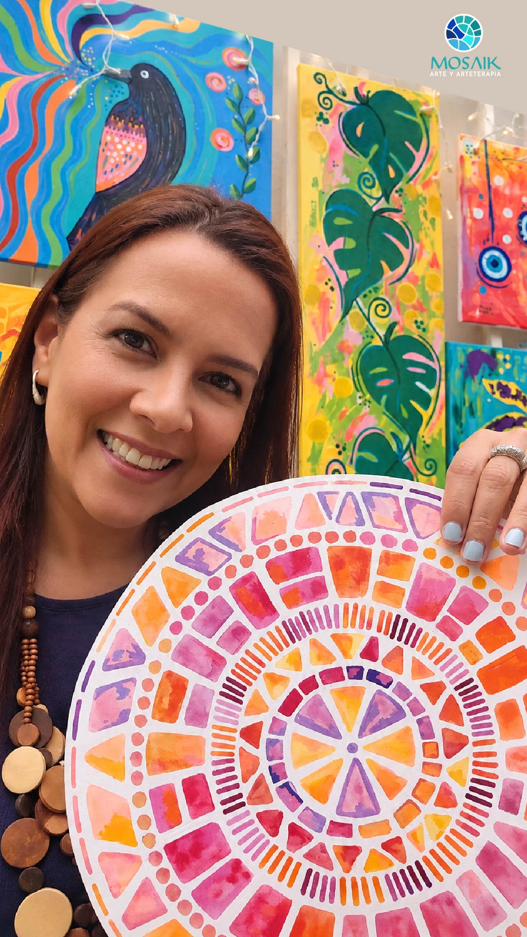Mandala Mosaiko Interior - Arte y Arteterapia MOSAIK