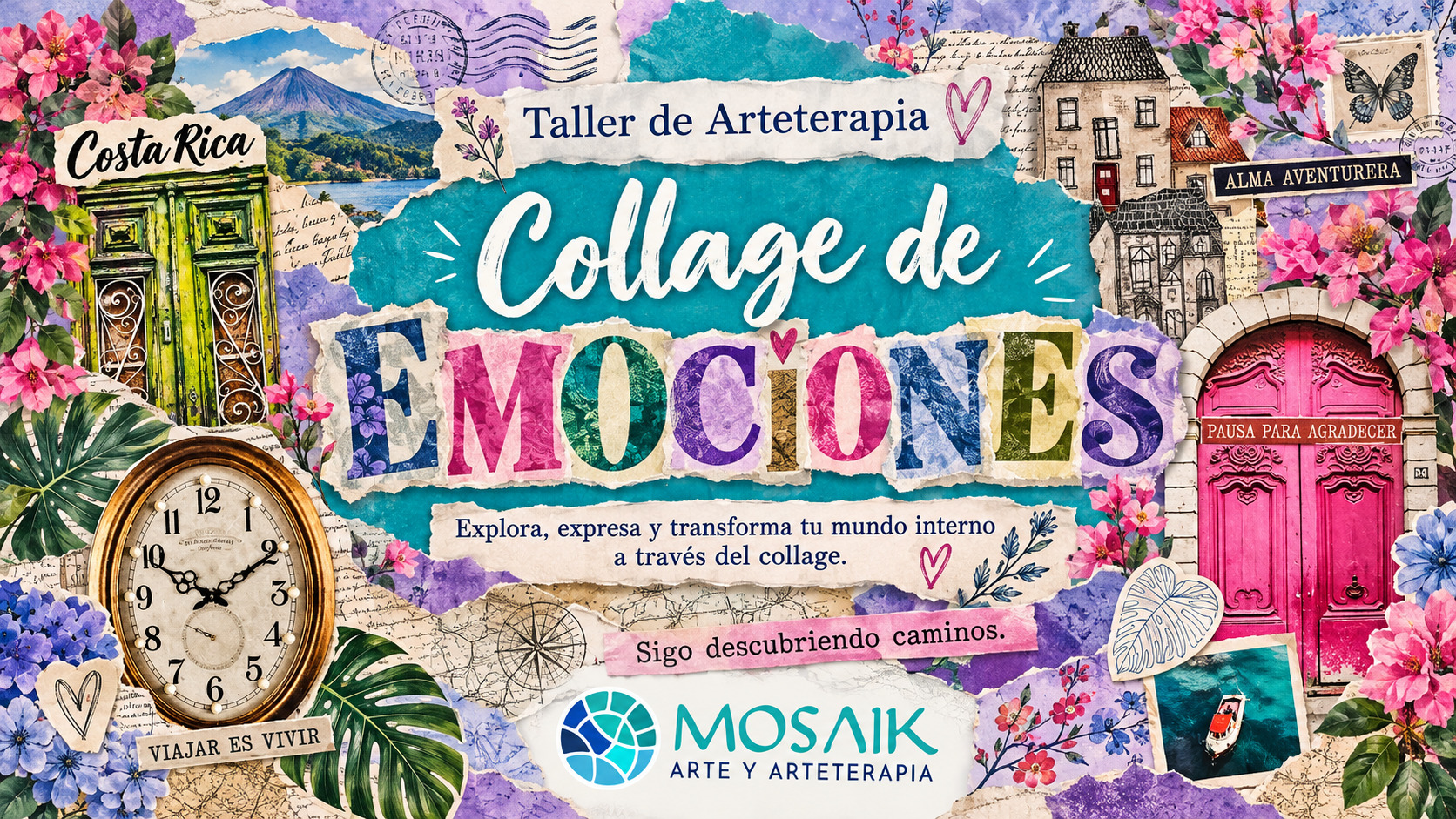 Collage de Emociones Taller Empresarial CostaRica