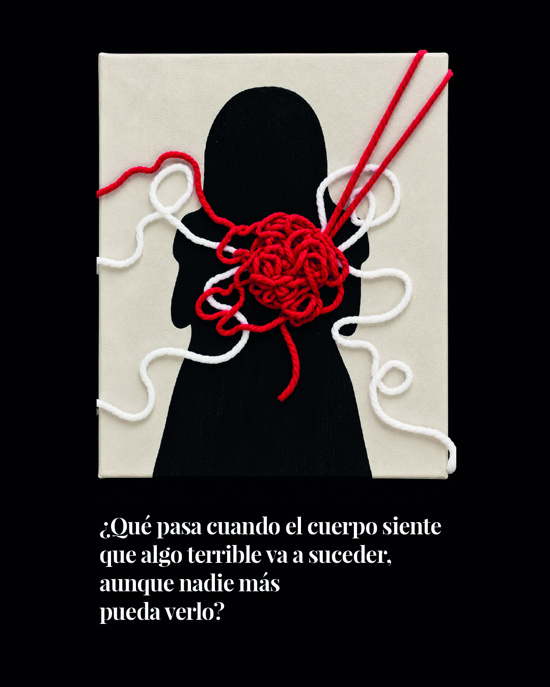 Arte contemporáneo e hilo en la serie Lo que no se ve de Yuni Amador Costa Rica